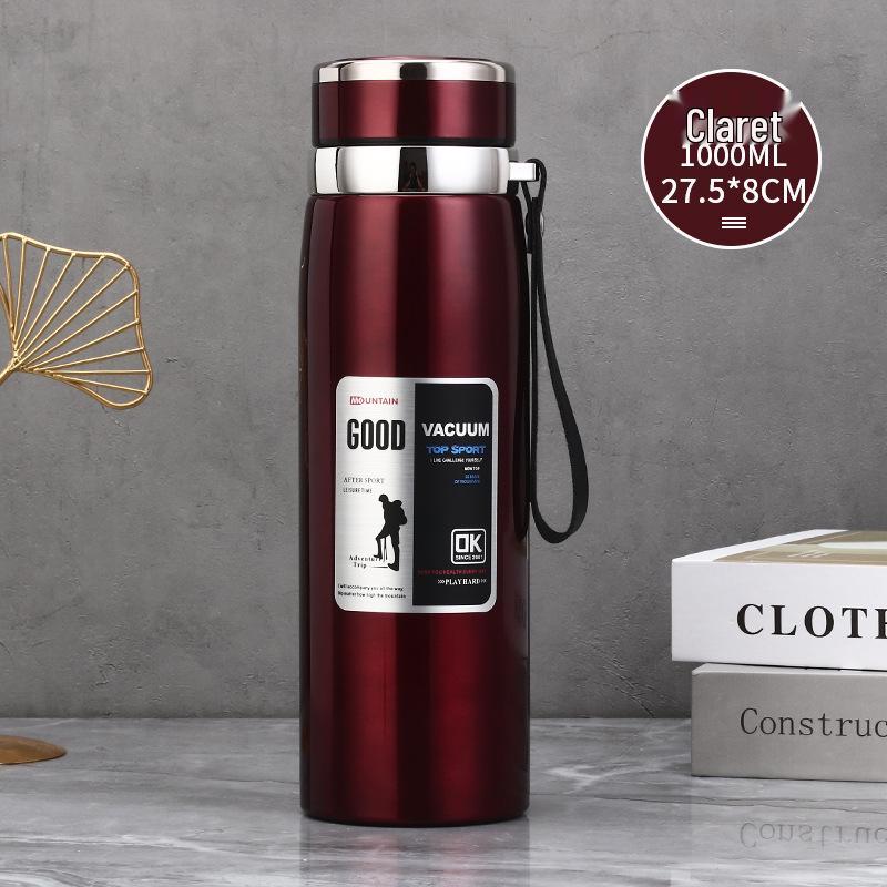1500ml Stainless Steel Insulated Travel Cup with Tea Infuser