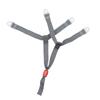 Safety Helmet Chin Strap PP Portable Jaw Strap Accessory Adjustable Fit for German Helmet Hat and Cycling