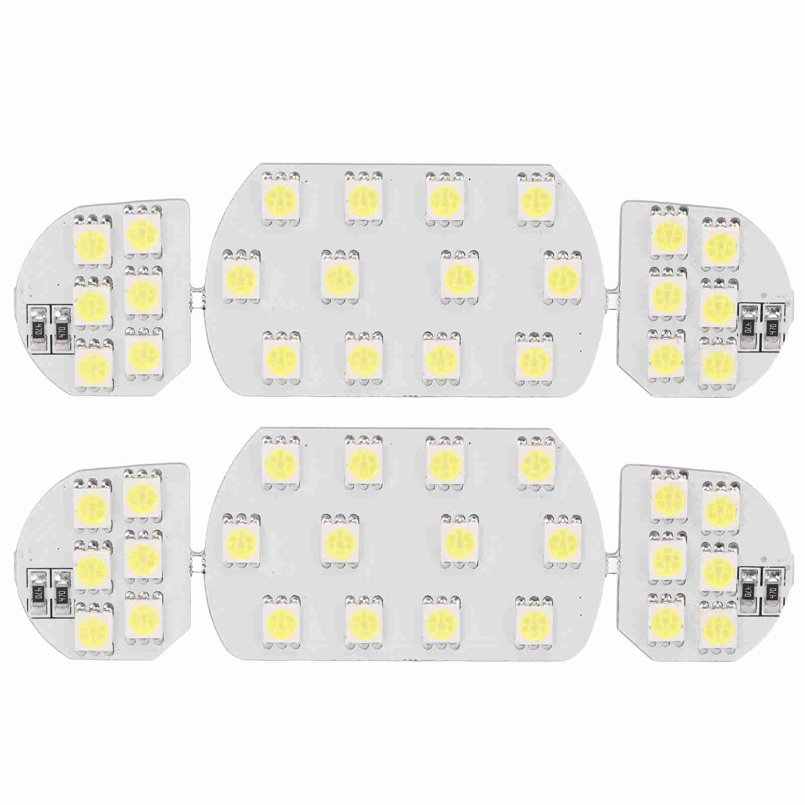 

6 шт. Плафон салонного освещения с 48 светодиодами, белое освещение, замена для Peugeot 30008 4008