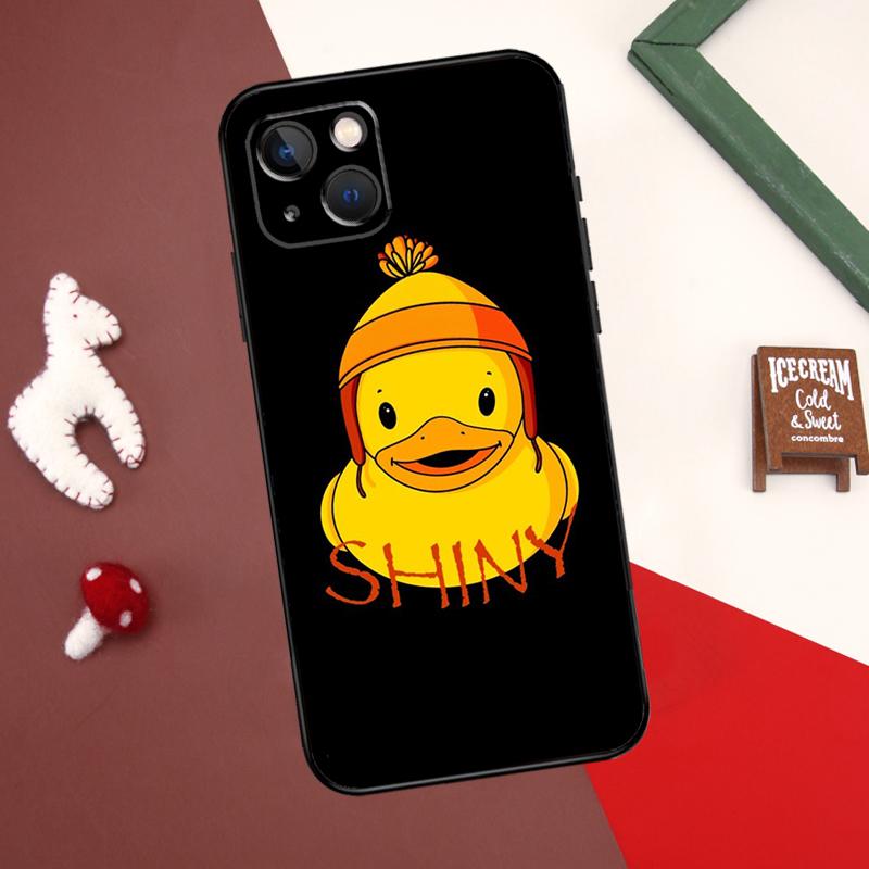 Kwaii gelbe Ente Abdeckung für iPhone 12 11 13 14 15 Pro Max 12 Mini 7 8 Plus X XR XS Max SE 2020 Telefonhülle