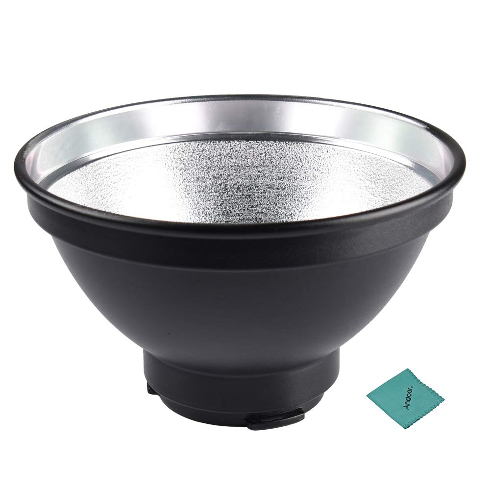 

GODOX 7 Standard Reflector Diffuser Lamp Shade Dish Godox AD400PRO AD300PRO ML60 ml60bi ML30 ML30Bi Flash Strobe Light Inch/18cm [Item]