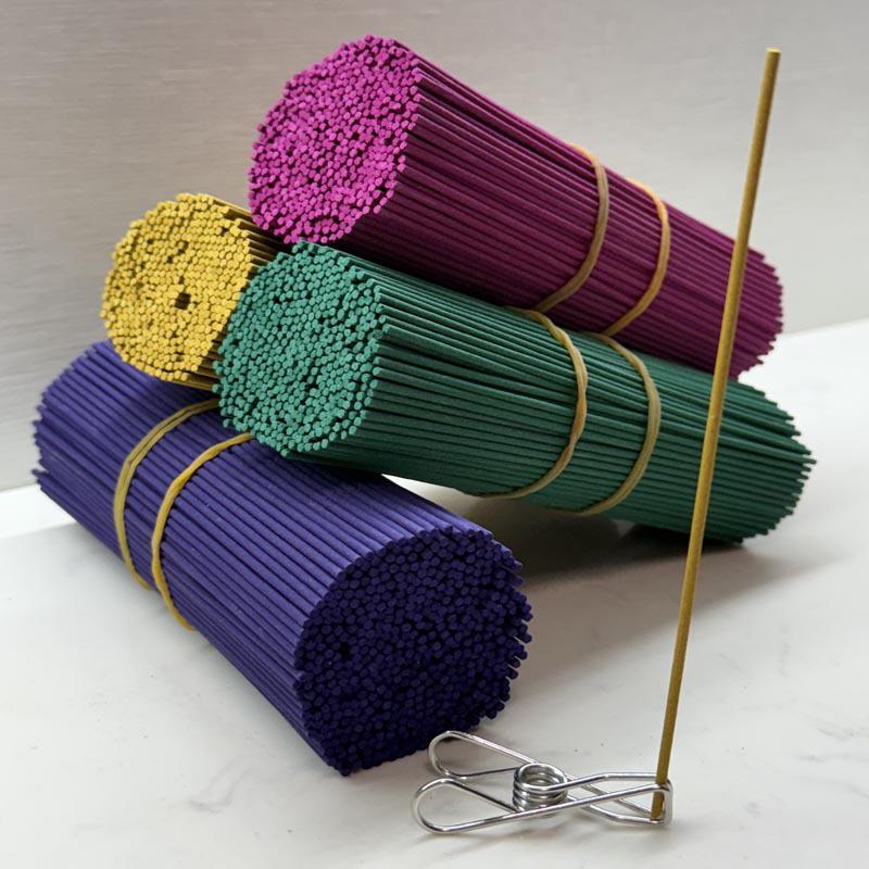 Scented Incense Pack: Sandalwood, Lavender, Osmanthus, Freesia, Cherry Blossom, Rose for Home Aromatherapy