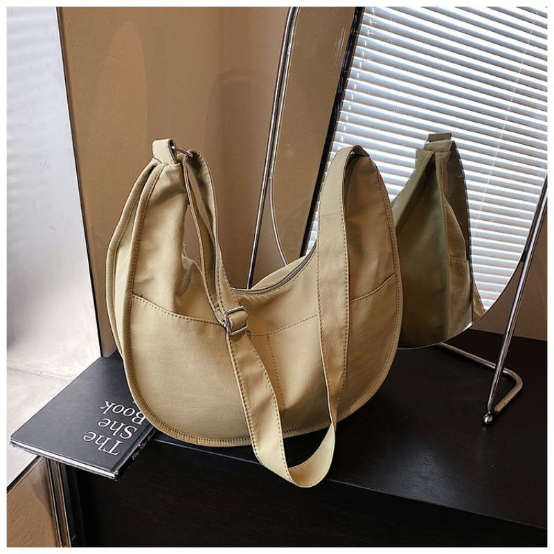 Canvas bag women's large-capacity new summer versatile niche shoulder messenger bag premium dumpling bag