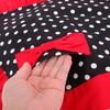 Small Dot For Women Cotton Half Apron Adjustable Waist Tie Machine Washable Kitchen Apron For Cafe Bakery Restaurant