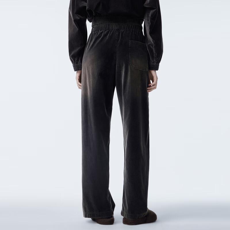 JNBY Women's 2023 Autumn Loose Wide-Leg Casual Pants