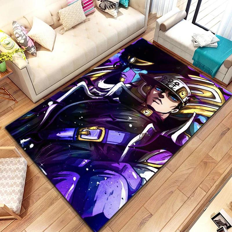 Tappeto Pattern JoJo's Bizarre Adventure 15 Misure per Soggiorno Tappetino da Bagno Zerbino Creativo per Camera da Letto Decorazione Casa