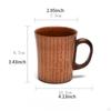 Handcrafted Wooden Drinkware Cup for Tea And Sake