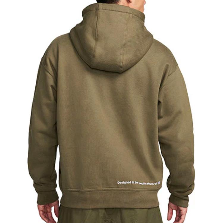 Nike SB X Yuto Spring/Summer 2023 Co-Branded Series Skateboard Fleece Loose Logo Drawstring Pocket Hoodie Men Hoodie Brown FN0552-222