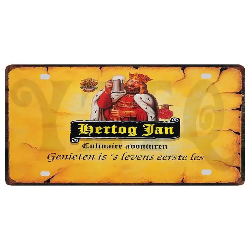 Belgian Beer Metal Sign 6x12 Inch Duvel Corona Jupiler Zot Plate For Wall Home Restaurant Craft Decor 30X15CM DC-1636A