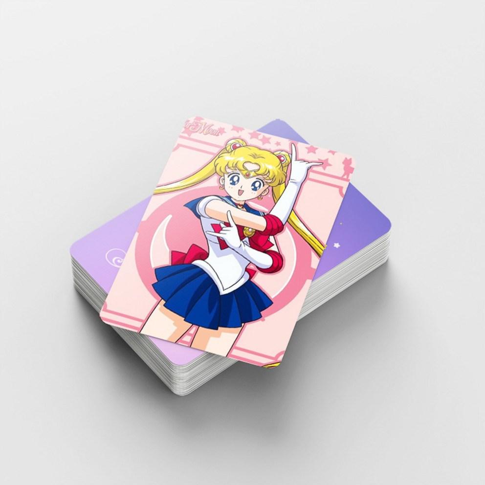 Sailor Moon Photocard Goods LOMO Photocard 60pcs + Mini Sticker 32pcs