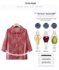 Summer Shirts for Middle-Aged & Elderly Women: Three-Quarter Sleeve Blouses & Printed Cardigans for 60-70 Year-Olds