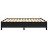 vidaXL Bettgestell ohne Matratze Schwarz 180x200 cm Stoff