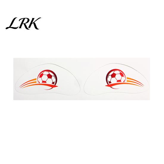 Kids And Adult Temporary Tattoos Soccer Face Stickers, Waterproof Body Art for Sports Holiday Fans, Football Team Party Makeup Decals Game Day Event