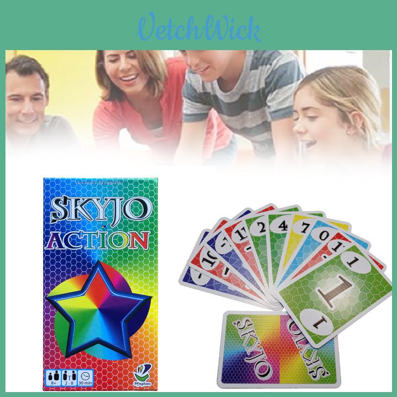 Exciting Skyjo Action Card Game For Fun Family Gatherings And Social Events