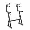PYLE Heavy-Duty Portable Music Stand, Z-Shaped, Portable, Height-Adjustable, with Second Tier, Ideal for Digital Keyboards, Digital Pianos, and Home S