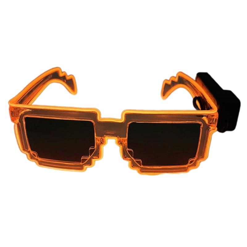 LED Light Up Sunglasses With Fashion Frame and Lens For Night Parties And Festival Event Gathering Dressingup Eyewears