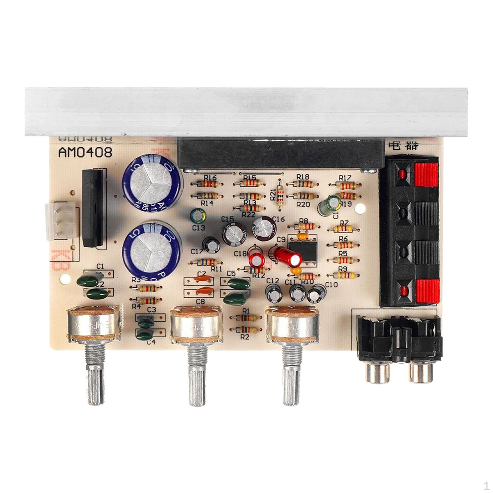

DX0408 Универсальный 2,0-канальный аудиостереоусилитель, плата постоянного тока 12 В