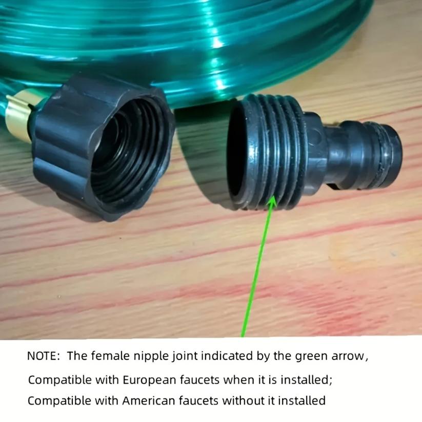 Sprinkler Heads and Soaking Hoses Set Garden Lawn Watering Irrigation Spray Kit Automatic Ground Soaking Drip Hose Sprinkler