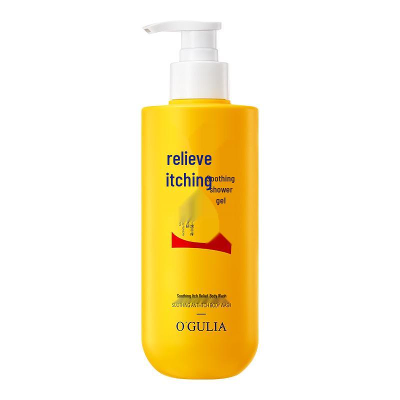 Agulia Niacinamide Soothing Anti-Itch Hydrating Shower Gel with Long-Lasting Fragrance