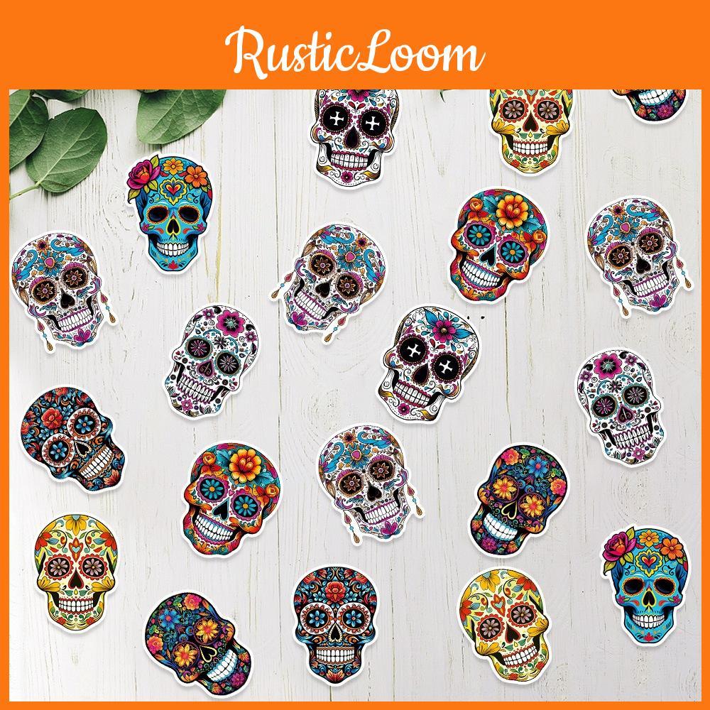 Of Day The Dead Skeleton Confetti For Halloween Party Supplies Decor Celebration