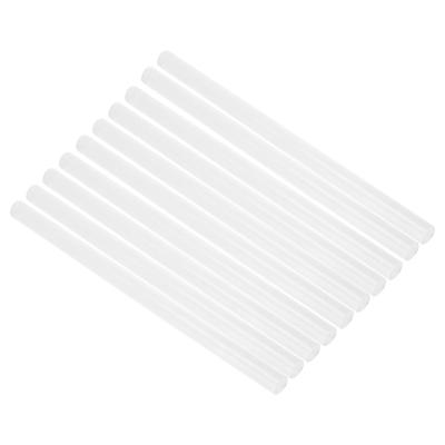10PCS 20W Hot Melt Glue Gun Accessories Transparent Glue Stick 0.7 X 19CM