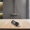 Home Improvement Plumbing Thermostatic Spool Repair Kit Thermostat Cartridge Brass Replacement H5 Alloy Plastic