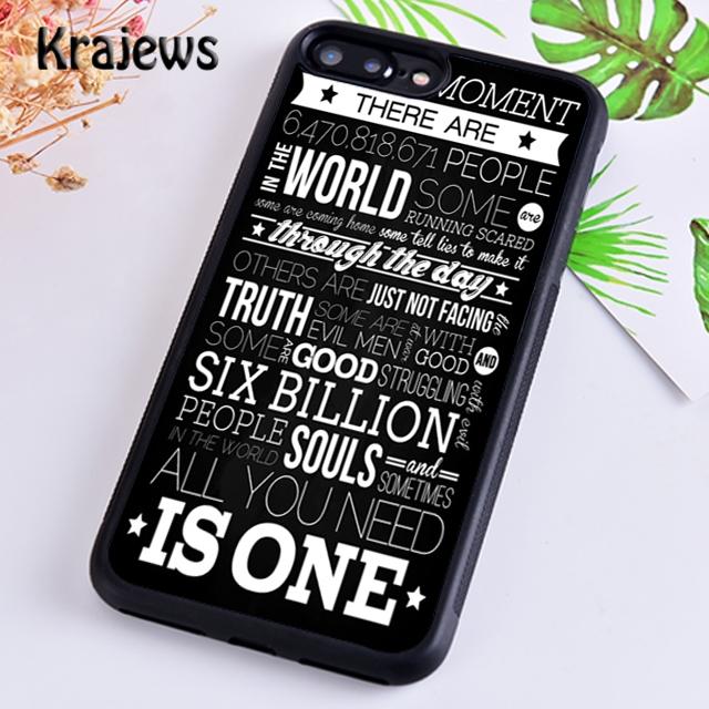 Krajews THERE IS ONLY One Tree Hill Zitate Handyhülle Cover Für iPhone 14 5 SE 6s 7 8 plus 11 12 13 pro XR XS max Galaxy S21 S22