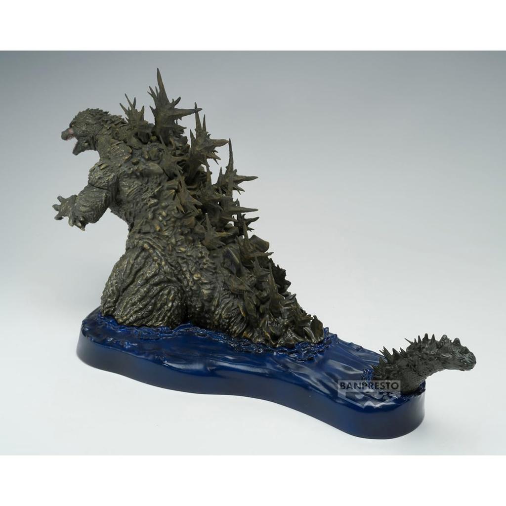 BANPRESTO Godzilla Godzilla Minus One Art Vignette Collectible Offshore Image Multicolor Perfect for Anime Fans (2023) Figure, Version, 27cm,