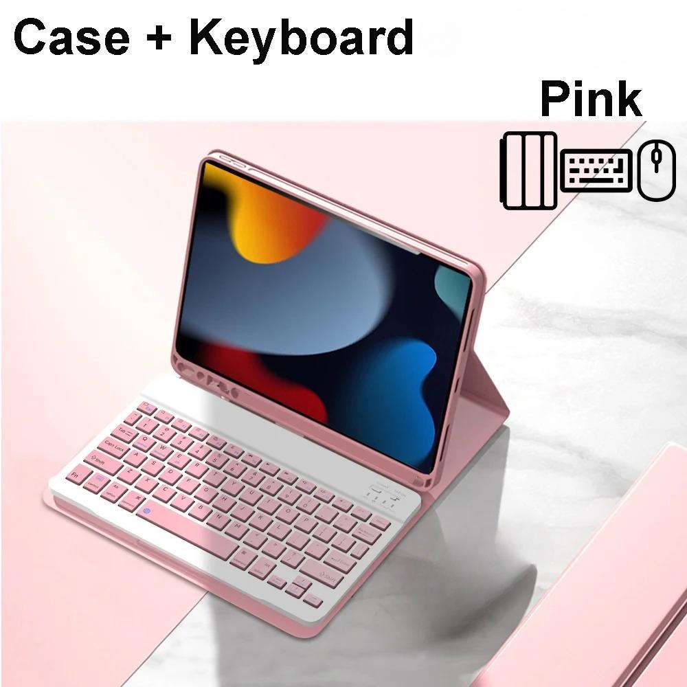 

Чохол для клавіатури для IPad 11th A16 2025 10th 7th 8th 9th 10,2-дюймовий знімний чохол для клавіатури Bluetooth для iPad Air 3rd Pro 10,5-дюймовий футляр для планшета Ipad 11th 2025
