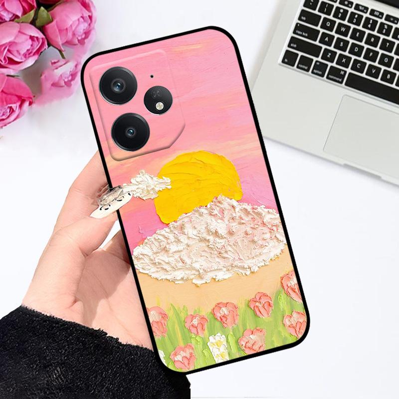 Fashion Cartoon For Realme Neo7 5G Case Color Printing Soft TPU Silicone Shockproof Phone Cover For Oppo Realme Neo 7 Fundas