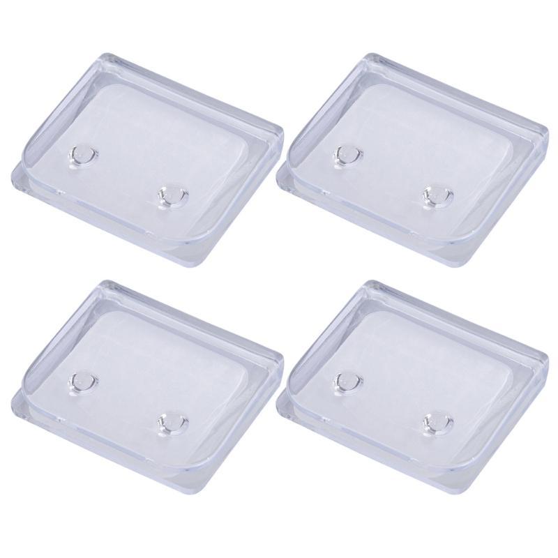 2/4/8Pcs Clear Shower Curtain Holder Splash Clips Wall Clamps for Shower Liners