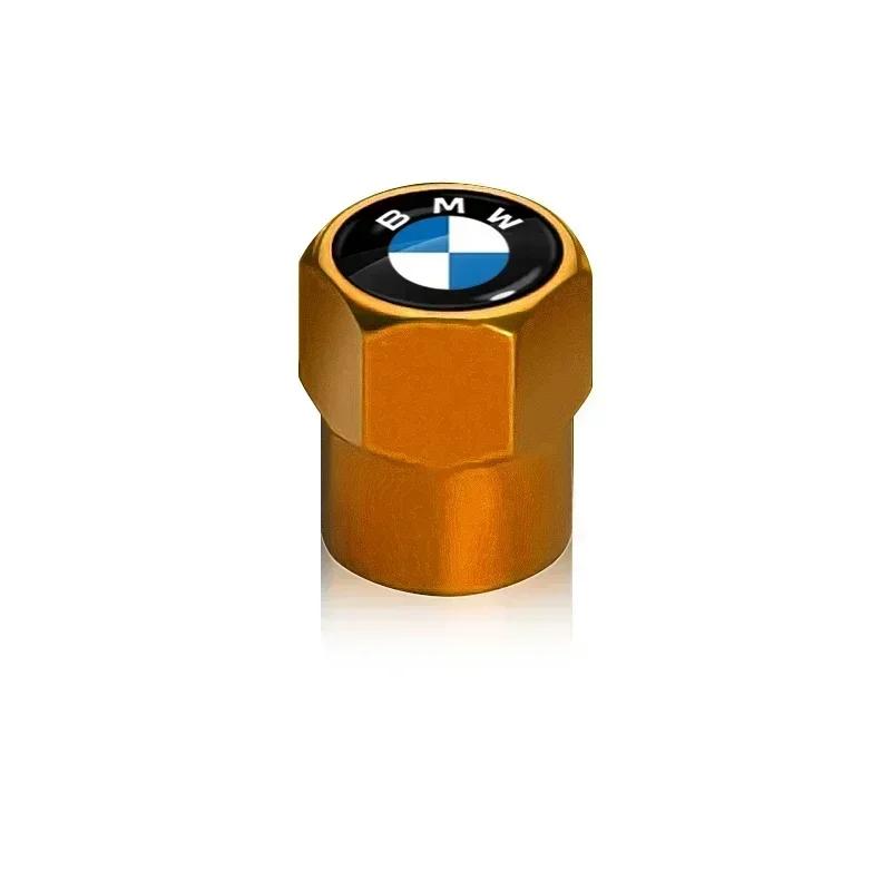 

4Pcs Car Styling 3D Aluminum Metal Car Wheel Tire Air Valve Caps Cover For BMW M Performance E46 E90 E60 F10 F30 E39 E36 F20 E87 золотой