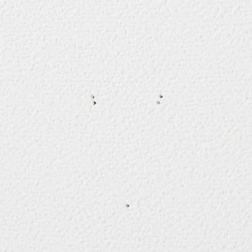 MUJI Furniture that can be attached to the wall with long push magnet, light gray, width 44 x depth 4 x height 9 cm, oak veneer 12939764