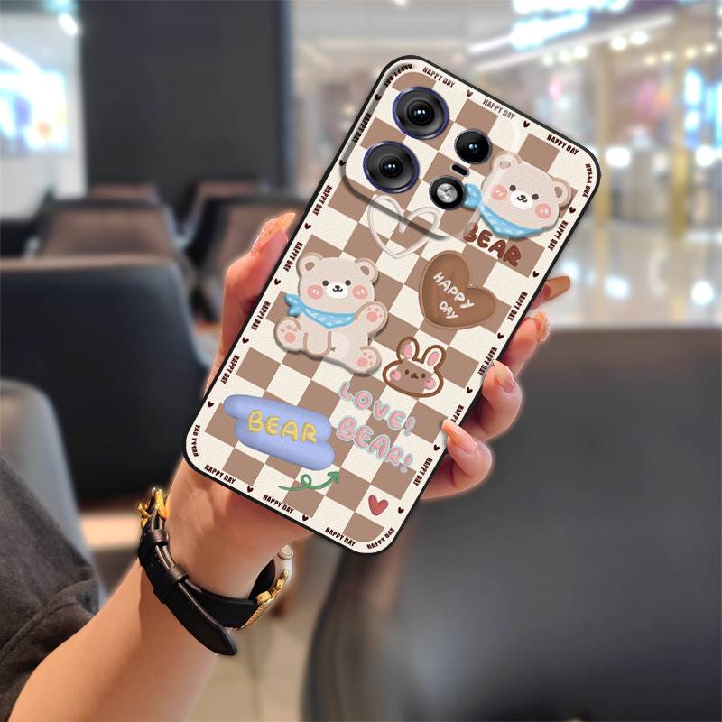 Graffiti Waterproof Phone Case For MOTO Edge50 Pro Soft Case Phone Protector Anti-knock TPU Cute Protective Anti-dust