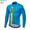 RX MAVIC New Men's Cycling Long Sleeve Winter Bicycle Warm Riding Set Road Bicycle Cold Riding Long Sleeve Winter Riding Pants