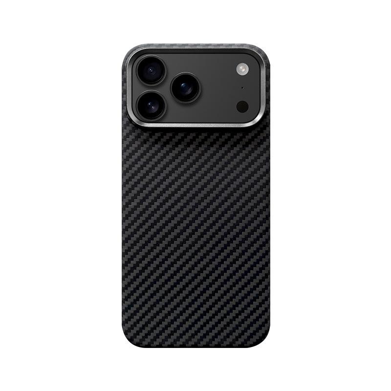 Applicable Apple 17Air Kevlar Mobile Phone Case iphone17Promax Aramid Fiber 17 Magnetic Protective Case