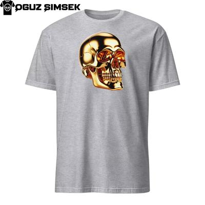 Golden Skull of King Midas Unisex T-Shirt Mens Womens Tees Top | Unique Greek Mythology Tee