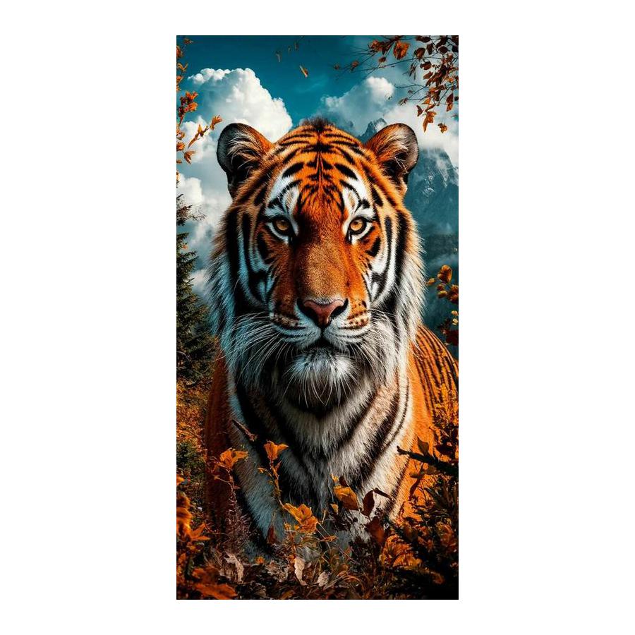Forest Tiger Large Size Diamond Painting New Collection Wild Animals Diy Full Square Round Drill Rhinestone Embroidery Mosaic Cross Stitch Kits