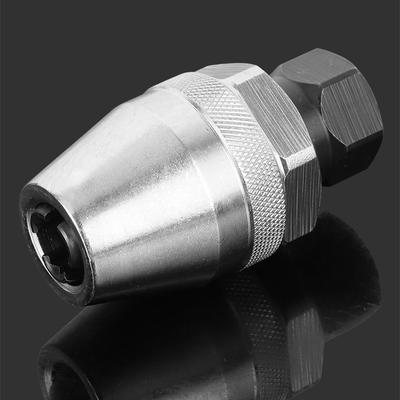 6-13MM Broken Stud Extractor Tool 3/8 Inch CR-V Chrome-Plated Compatible with Manual & Pneumatic Tools for Damaged Bolt Removal