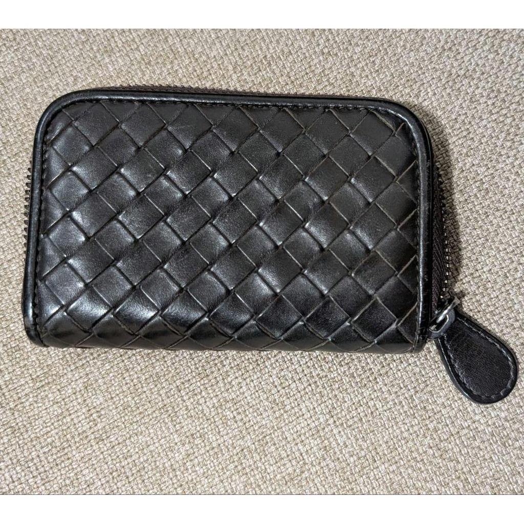 Used Beautiful condition BOTTEGA VENETA Intrecciato Round Coin Case