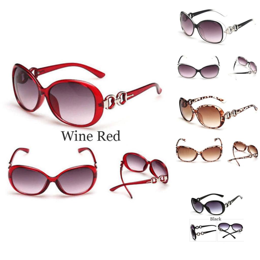 Fashionable Retro Style Sunglasses For Women Resin Lens Pc Frame New Design