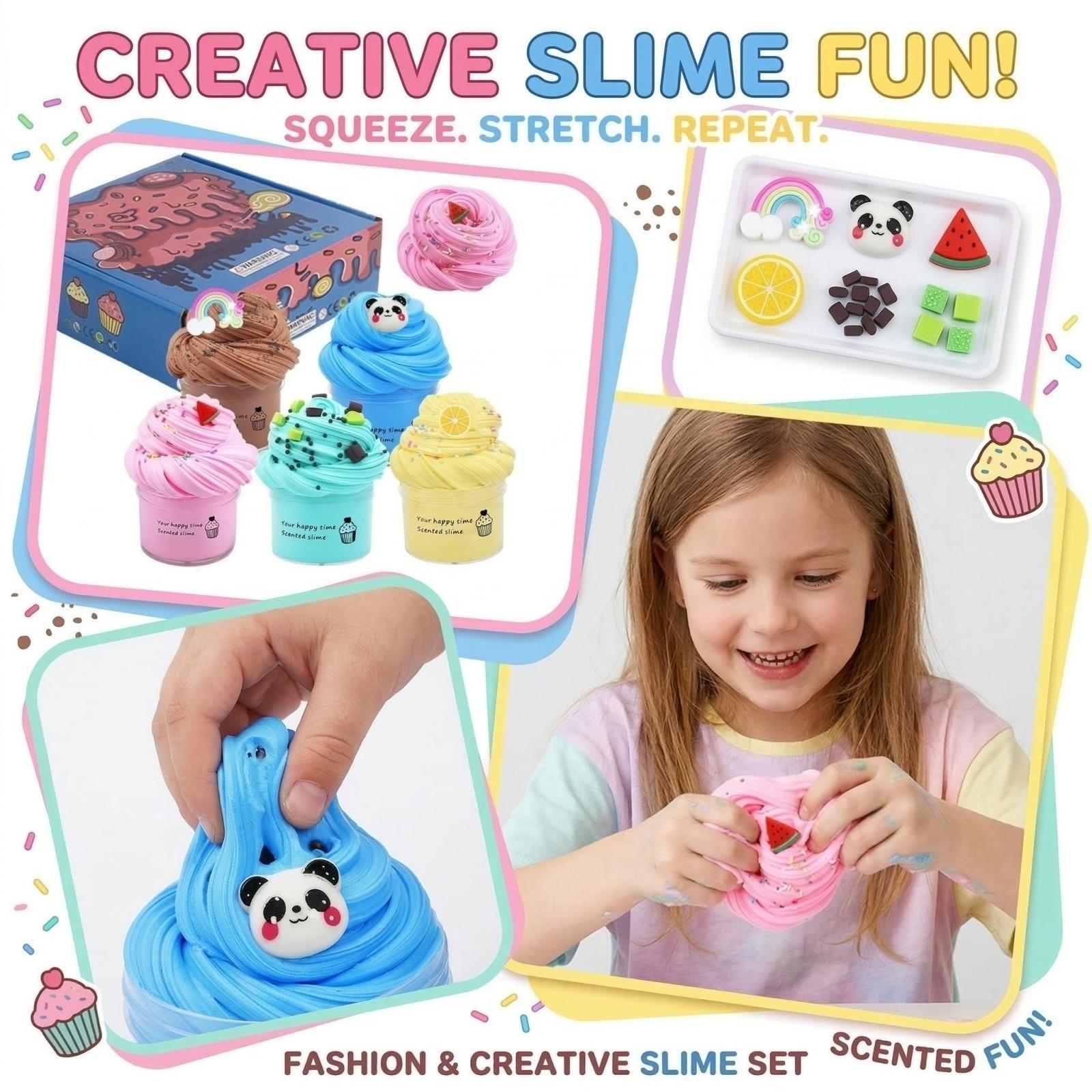 

Fashion Creative Slime Pinch Toy Set one size
