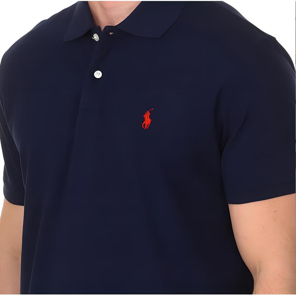 Polo Ralph Lauren Polo Ricamata con Logo Maglie Donna Blu Navy 211506471-080