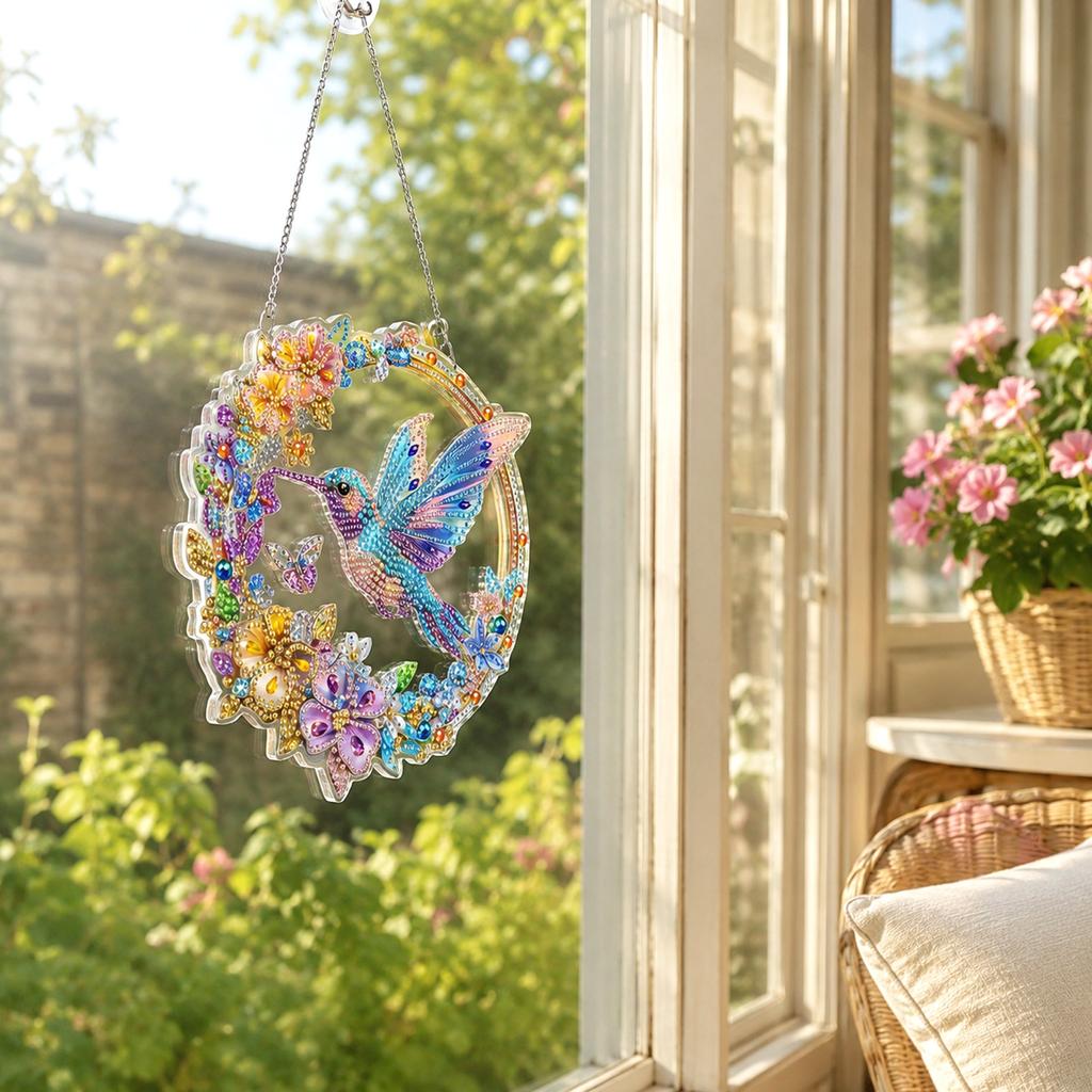 Little Bird Acrylic Hanging Ornament for Home Decor