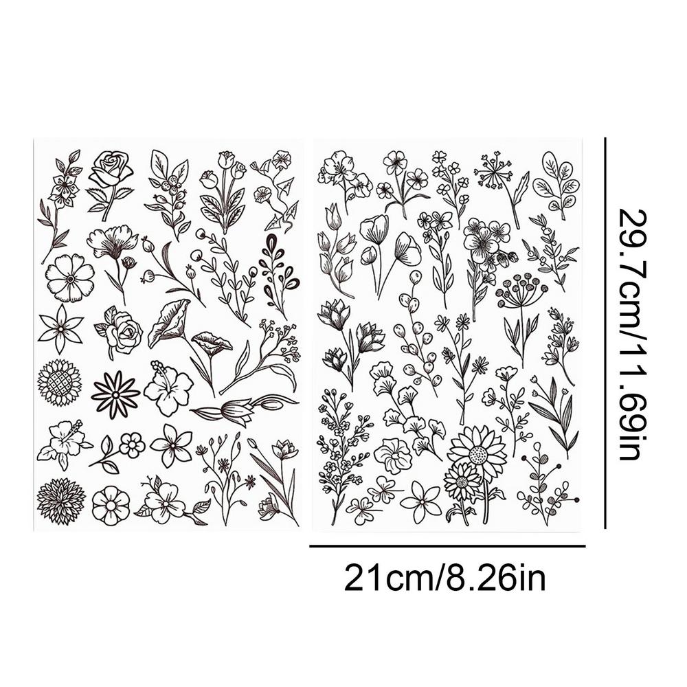 

Bohemian pattern Водорастворимый стабилизатор DI Y ручная работа Вышивка Stick And Stitch Вышивка Бумажные аксессуары