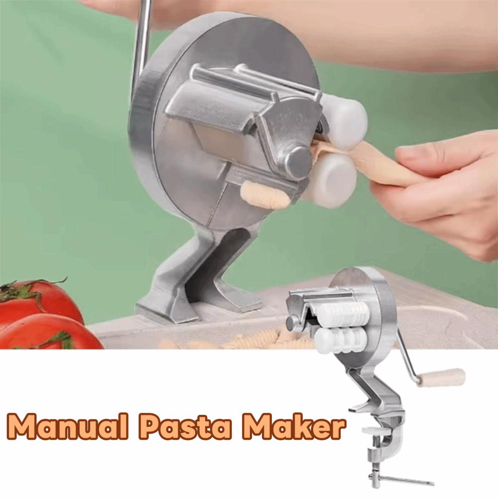 Ruční lis na makarony Ruční klika Stroj na fettuccine Profesionální ruční výrobník těstovin Dezert