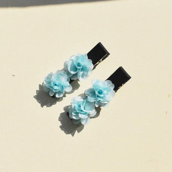 FLOWER LIGHT HAIR PIN, SKY Claw Hair Pin