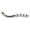 Stainless Steel Double Fake Dildo G Spot Anal Beads Butt Plug Metal Heavy Dildo Anal Plug Vaginal Female Sex Toy Women
