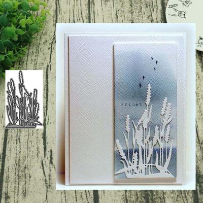 Reed Grass Metal Cutting Dies DIY Scrapbook Emboss Paper Cards Album Stencil