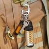 Creative S Hook Lucky Cat Keychain In Stainless Steel Material Perfect For Organizing Keys And Small Items